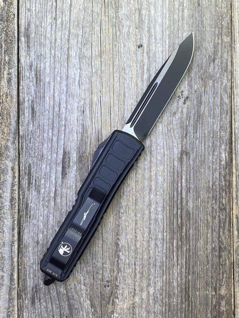 Microtech UTX-85 II 231II-1TS SE Black Signature Series from NORTH RIVER OUTDOORS