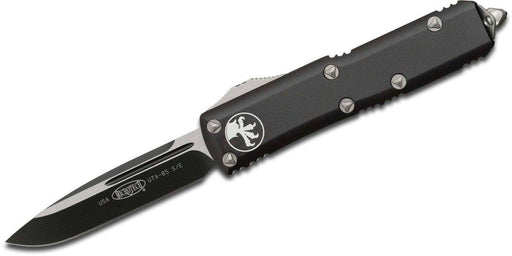 Microtech UTX-85 S/E OTF Auto Knife (3.125" Black) 231-1 from NORTH RIVER OUTDOORS