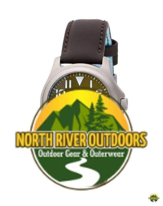 Momentum Atlas 38 Leather Watch - NORTH RIVER OUTDOORS