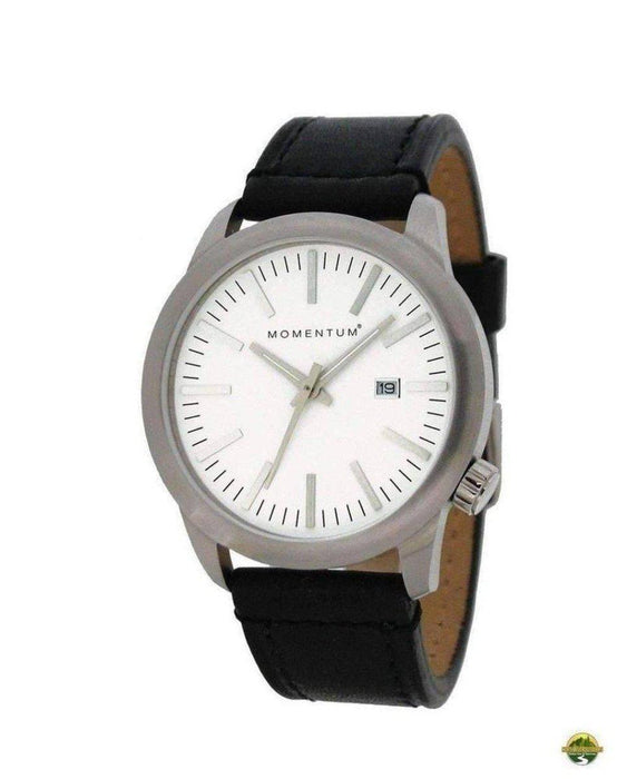 Momentum Logic SS 42 Leather Watch from NORTH RIVER OUTDOORS