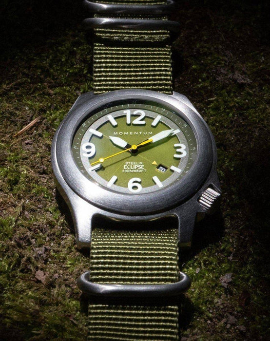 Momentum Steelix Eclipse - Solar [44mm] Watch from NORTH RIVER OUTDOORS