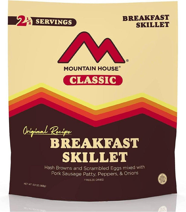 Mountain House Classic Breakfast Skillet Survival & Emergency Food (2 Servings) from NORTH RIVER OUTDOORS