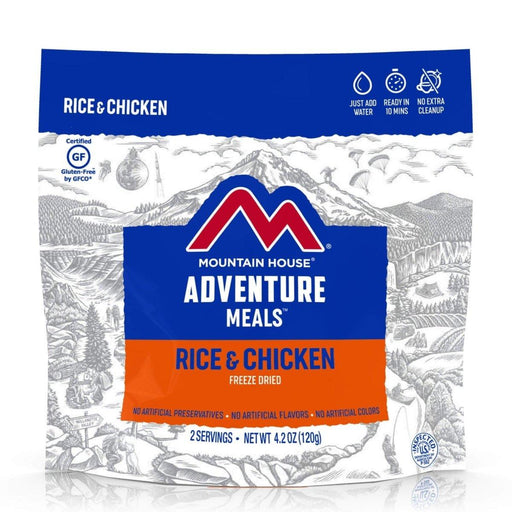 Mountain House Rice & Chicken Survival & Emergency Food (Pouch) - NORTH RIVER OUTDOORS