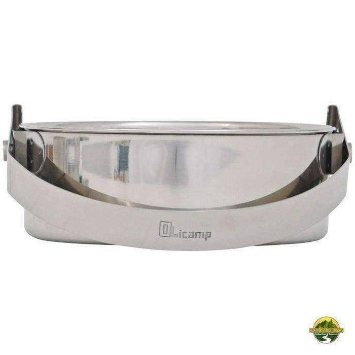 Olicamp Stainless Steel Mess Kit from NORTH RIVER OUTDOORS
