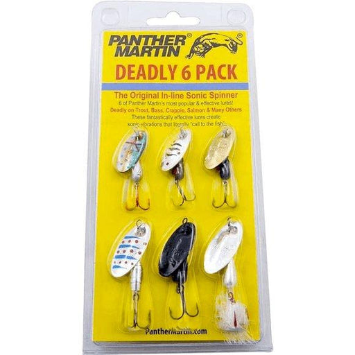 Panther Martin Western Trout Deadly 6-Pack (WT6) from NORTH RIVER OUTDOORS