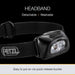 PETZL TACTIKKA +RGB Outdoor Hunting Stealth Headlamp from NORTH RIVER OUTDOORS