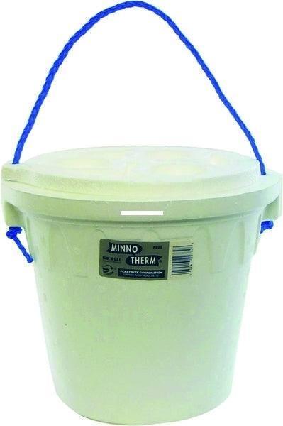 Plastilite X88-12 Minnow Bucket 8 Qt Foam w / Rope Handle from NORTH RIVER OUTDOORS