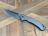 Pre-Owned ZT 0450CF Flipper 3.25" S35VN Black Blade Knife (USA) from NORTH RIVER OUTDOORS