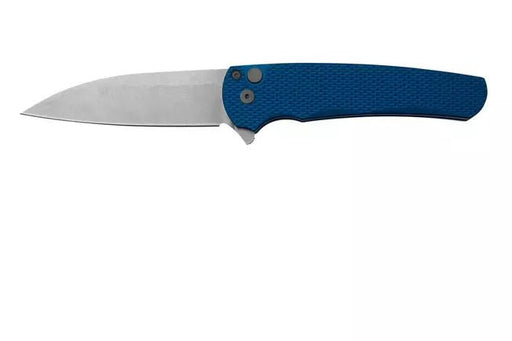 Pro-Tech 5305 Malibu Manual Flipper Knife 3.30" MagnaCut Stonewashed Wharncliffe Textured Handles - NORTH RIVER OUTDOORS