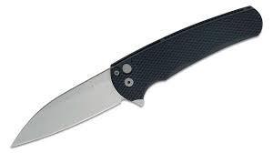 Pro-Tech 5305 Malibu Manual Flipper Knife 3.30" MagnaCut Stonewashed Wharncliffe Textured Handles from NORTH RIVER OUTDOORS