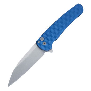 Pro-Tech 5305 Malibu Manual Flipper Knife 3.30" MagnaCut Stonewashed Wharncliffe Textured Handles from NORTH RIVER OUTDOORS