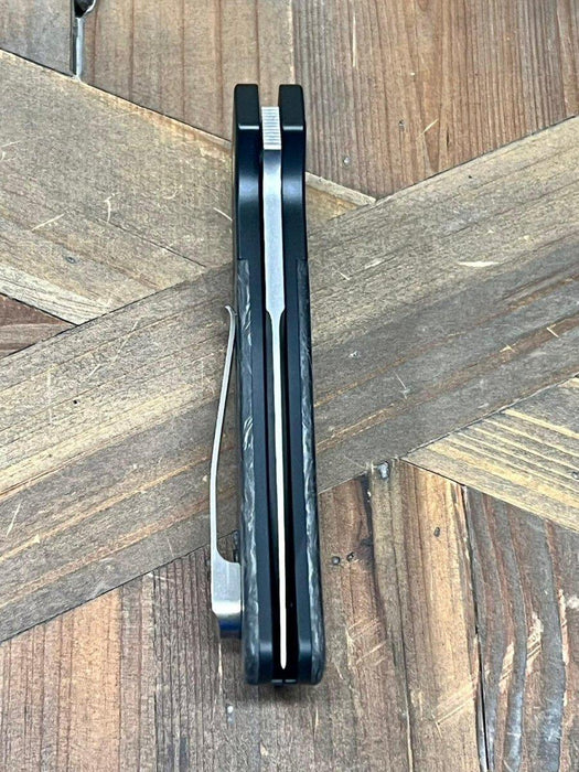 Pro-Tech Bob Terzuola ATCF Auto Folding Knife 3.5" Stonewashed MagnaCut Dark Matter FatCarbon Inlays from NORTH RIVER OUTDOORS