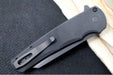 Pro-Tech Malibu 5203-OPERATOR DLC Reverse Tanto Flipper Knife (3.3" DLC) from NORTH RIVER OUTDOORS