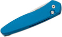 Pro-Tech Newport Auto Knife (3" Stonewash/Blue Handle) 3405-BLUE from NORTH RIVER OUTDOORS