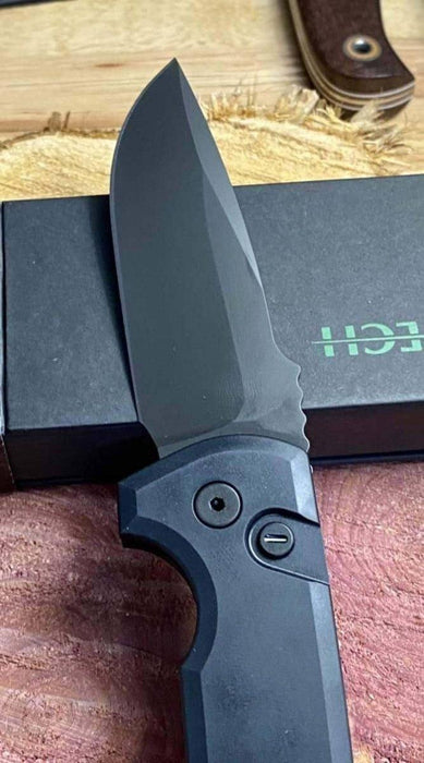Pro-Tech Rockeye Operator Knife S35VN Tritium Button LG303-Operator from NORTH RIVER OUTDOORS