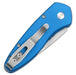 Pro-Tech Sprint Blue Auto Knife (1.95" Stonewash Blade) 2905-BLUE from NORTH RIVER OUTDOORS