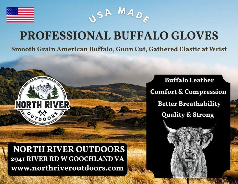 Professional USA Buffalo Gloves for Axe & Farming (USA) from NORTH RIVER OUTDOORS