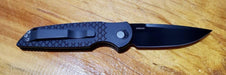 Protech USA Tactical Response Auto Knife (3.5" Black Plain) TR-3 X1 D2 - NORTH RIVER OUTDOORS