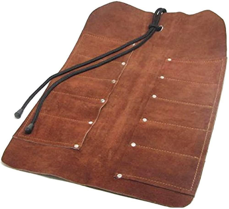 Ramelson 10 Pocket Leather Tool Roll from NORTH RIVER OUTDOORS