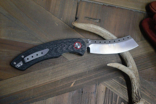 Red Horse Hell Razor P Series Carbon Fiber w/ Satin Blade from NORTH RIVER OUTDOORS