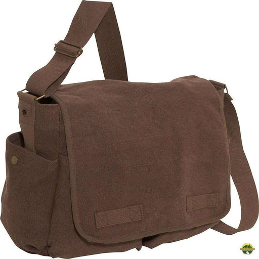 Rothco Vintage Unwashed Canvas Messenger Bag from NORTH RIVER OUTDOORS