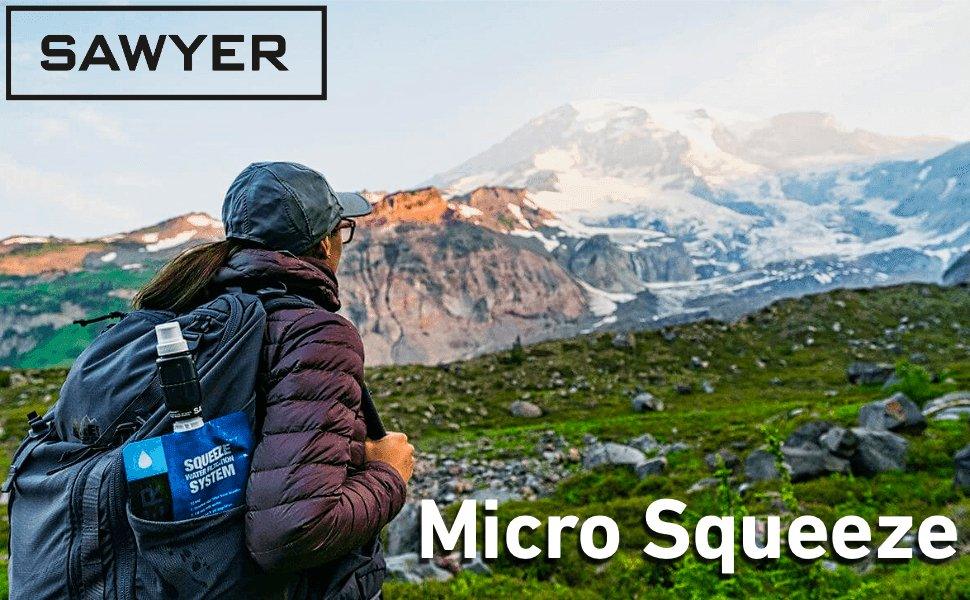 Sawyer SP2129 Micro Squeeze Water Filter from NORTH RIVER OUTDOORS