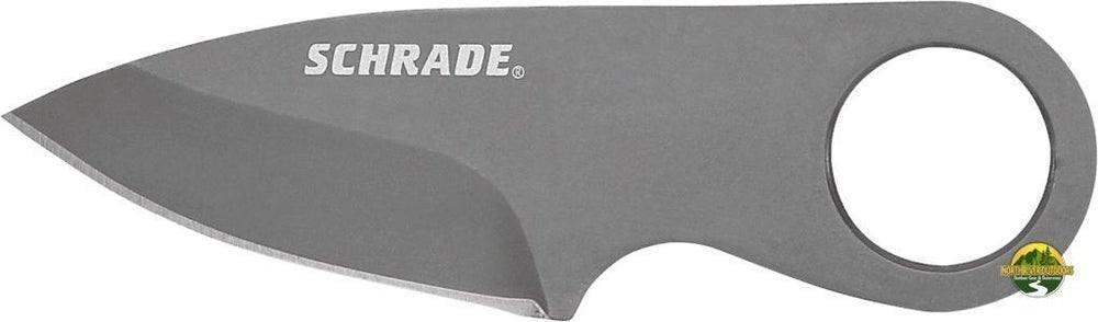 Schrade SCHCC1 Pocket Clip Fixed Blade Knife from NORTH RIVER OUTDOORS