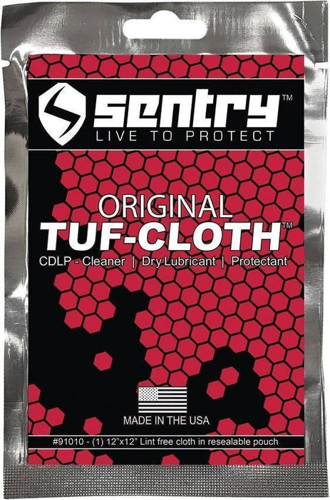 Sentry Solutions Tuf-Cloth Resealable Pouch, 12 X 12-inch from NORTH RIVER OUTDOORS