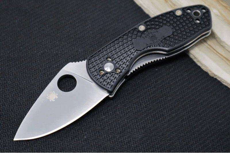 Spyderco Ambitious C148PBK Lightweight Folding Knife 2.43" from NORTH RIVER OUTDOORS