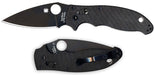 Spyderco C101GPBBK2 Manix 2 Knife Tactical (3.375" Black) from NORTH RIVER OUTDOORS