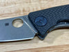 Spyderco C235CFTIP Drunken Folding Knife 3.5" S90V Carbon Fiber / Titanium (Pre-Owned) from NORTH RIVER OUTDOORS