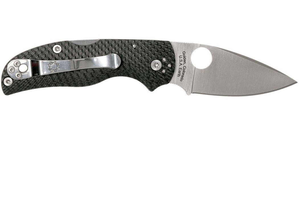 Spyderco C41CFPE5 Native 5 Folding Knife 3" CPM-S90V/CPM-154 Carbon Fiber Handles from NORTH RIVER OUTDOORS
