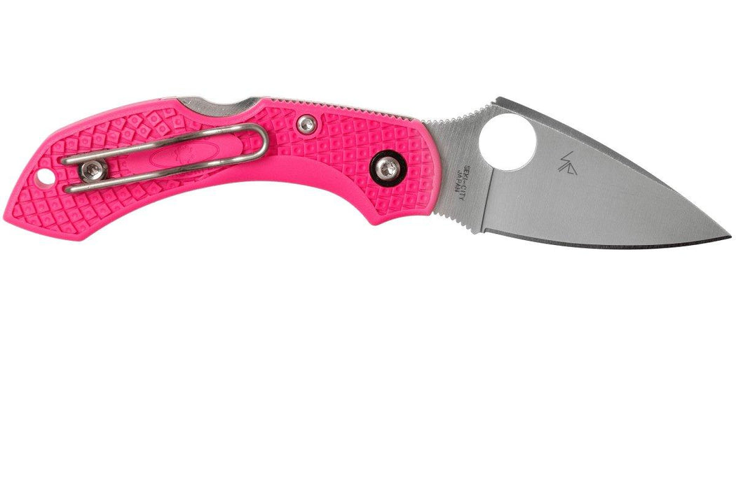 Spyderco Dragonfly 2 Pink Heals Lightweight Knife Pink (2.3" Satin) from NORTH RIVER OUTDOORS