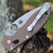 Spyderco Manix 2 Brown G-10 - CPM 15V - Sprint Run (USA) from NORTH RIVER OUTDOORS