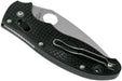 Spyderco Manix 2 Knife Plain Blade Black Handles from NORTH RIVER OUTDOORS