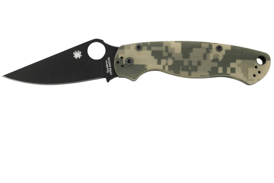 Spyderco Paramilitary 2 C81GPCMOBK2 Knife S45VN Digital Camo Handles (USA) from NORTH RIVER OUTDOORS