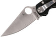 Spyderco Paramilitary 2 Left Handed Knife 3.42" CPM-S45VN Satin Black G10 Handles from NORTH RIVER OUTDOORS