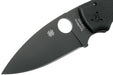 Spyderco Shaman Folding Knife 3.58" S30V Black Plain Blade, Matte G10 (USA) - NORTH RIVER OUTDOORS