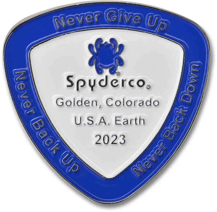 Spyderco SpyderCoin 2023 Challenge Coin from NORTH RIVER OUTDOORS
