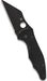 Spyderco YoJumbo Blackout Folding Knife 3.98" S30V Black Blade from NORTH RIVER OUTDOORS