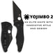 Spyderco YoJumbo Blackout Folding Knife 3.98" S30V Black Blade from NORTH RIVER OUTDOORS