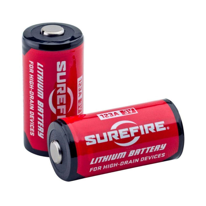 SUREFIRE 123A LITHIUM BATTERIES SINGLES from NORTH RIVER OUTDOORS