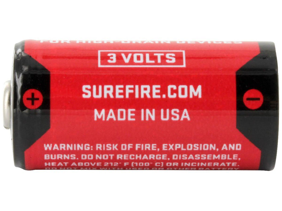 SUREFIRE 123A LITHIUM BATTERIES SINGLES from NORTH RIVER OUTDOORS
