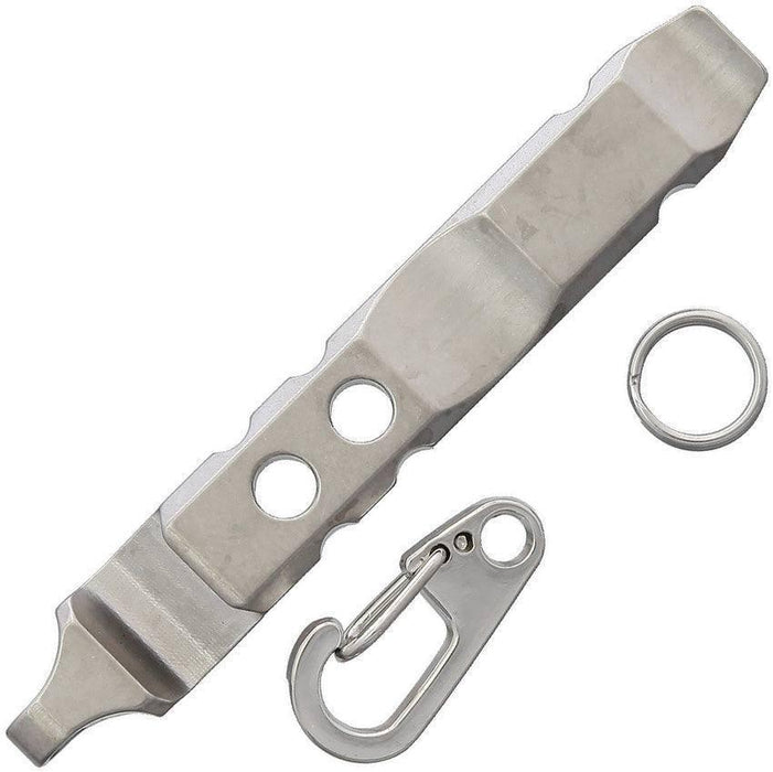 TEC Accessories Titanium Pry Bar Keychain Edition from NORTH RIVER OUTDOORS