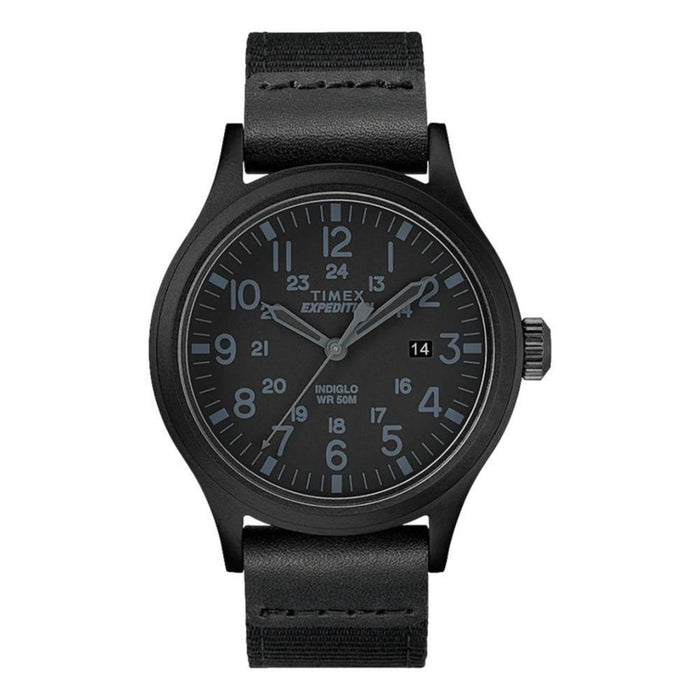 Timex Expedition Scout 40mm - Black - Fabric Strap Watch from NORTH RIVER OUTDOORS