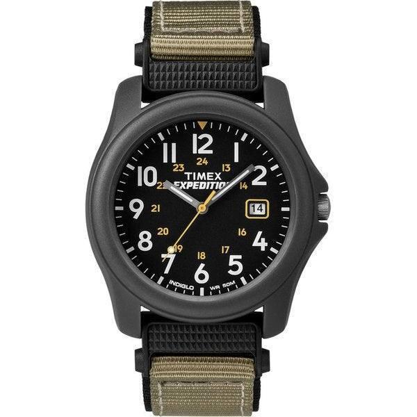 Timex Men's Expedition Camper Nylon Strap Watch - Black - NORTH RIVER OUTDOORS