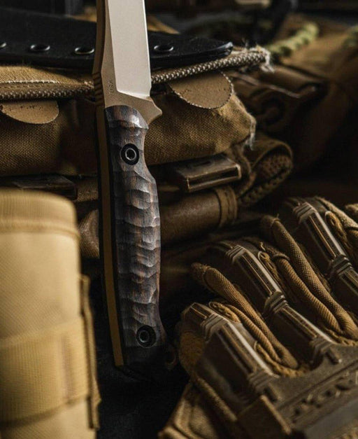 Toor Limited Edition Krypteia Ebony Fixed Blade 4" CPM-S35VN (USA) - NORTH RIVER OUTDOORS