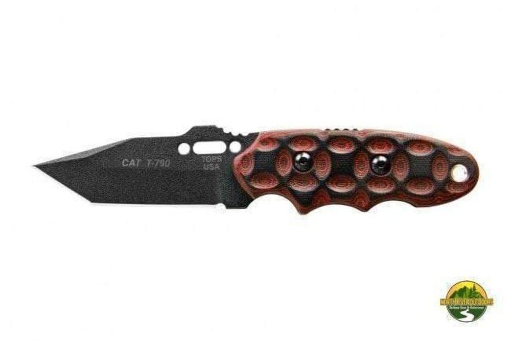 TOPS C.A.T. 203 Knife - Tanto Point from NORTH RIVER OUTDOORS