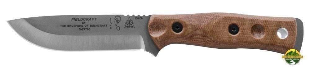 TOPS Fieldcraft Knife BOB Stainless 154CM from NORTH RIVER OUTDOORS
