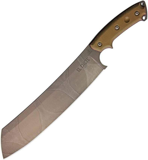 TOPS Knives El Chete with Camo Finish Blade - NORTH RIVER OUTDOORS
